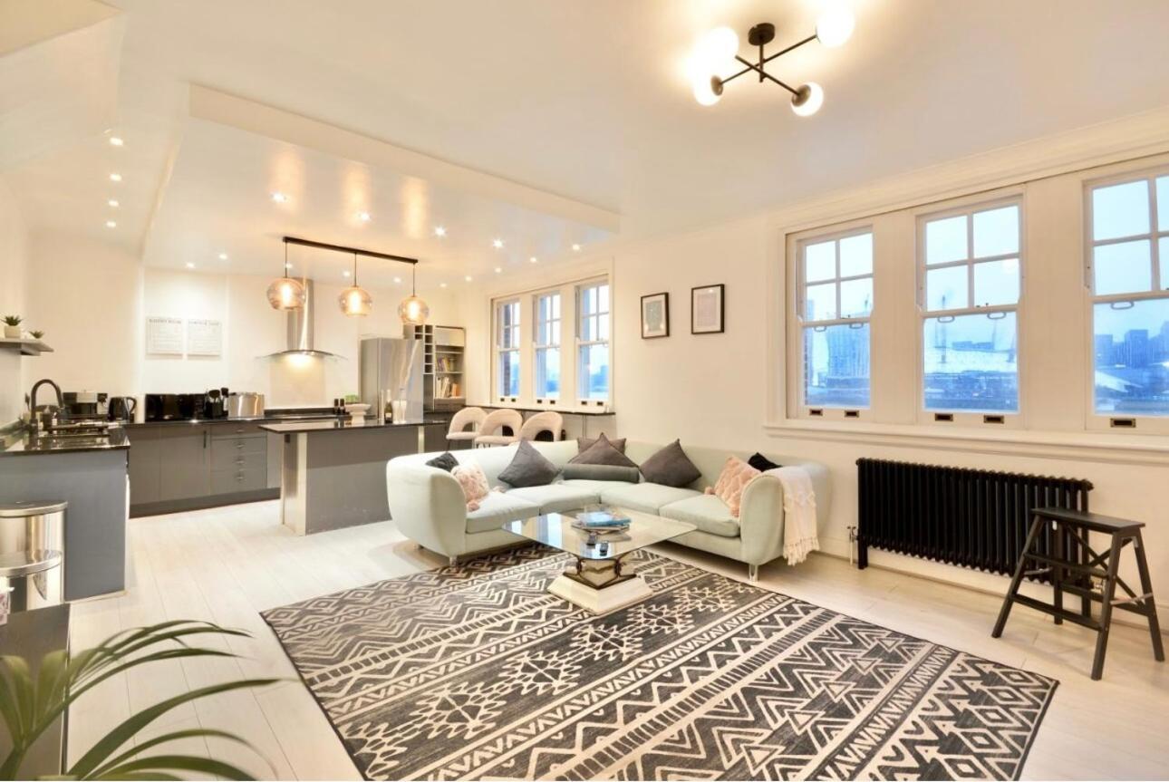 3 X Bedroom Riverside Flat With Hot Tub On Roof Terrace Londra Dış mekan fotoğraf
