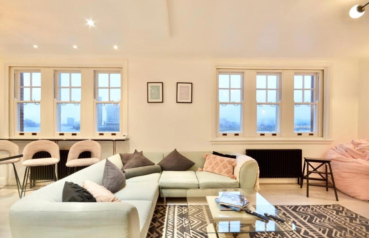 3 X Bedroom Riverside Flat With Hot Tub On Roof Terrace Londra Dış mekan fotoğraf