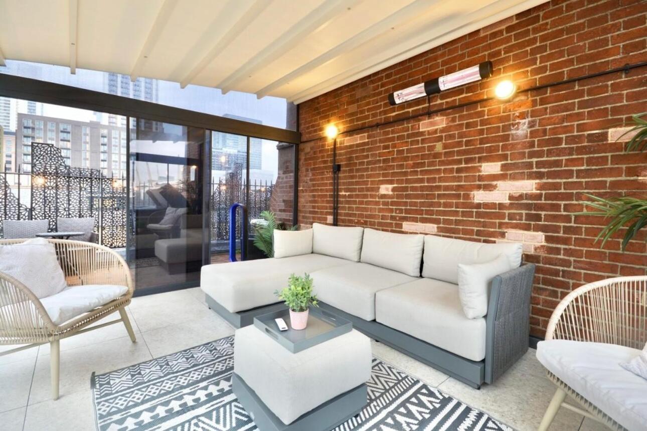 3 X Bedroom Riverside Flat With Hot Tub On Roof Terrace Londra Dış mekan fotoğraf